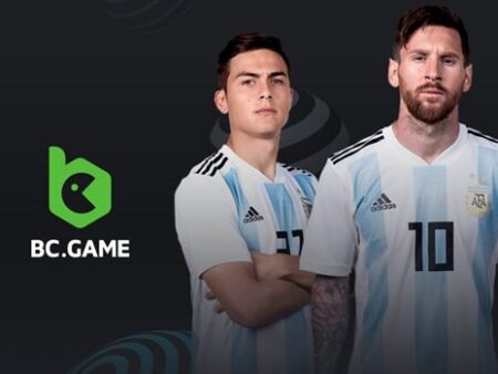 Argentine FA Strikes a new Crypto Casino Sponsorship with BC.Game ⭐