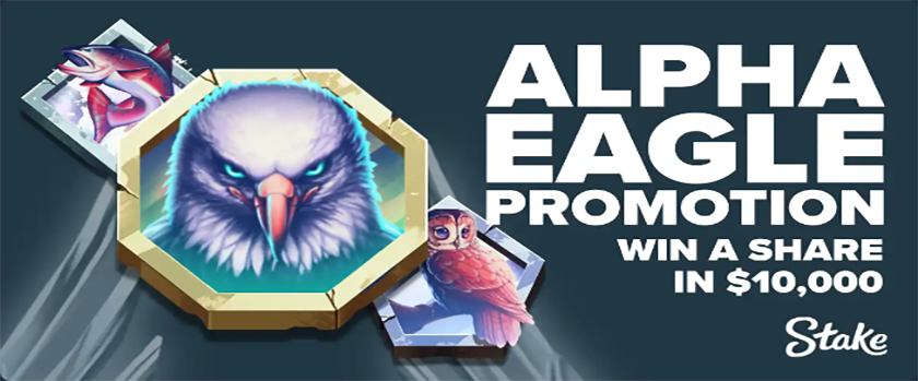 Stake Alpha Eagle Promotion Rewards up to $1,000