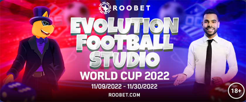 Roobet Launches Live Football Tables to Celebrate World Cup