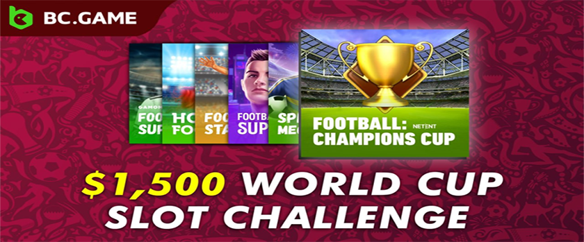 BC.Game World Cup Slot Challenge Rewards up to $375