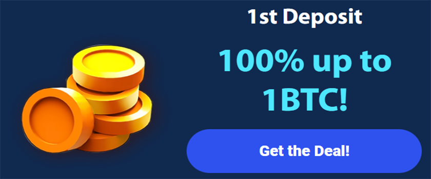 Blizz Casino 100% First Deposit Bonus
