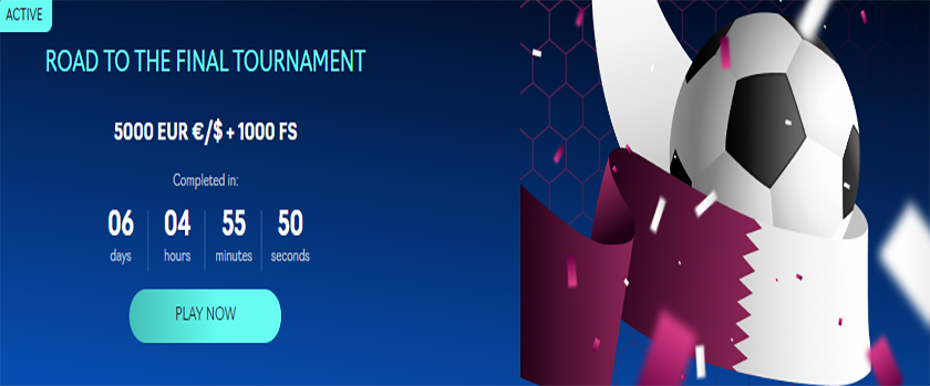 Oshi.io Road to the Final Tournament Rewards up to €1,500
