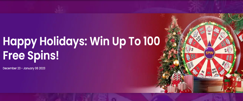Trustdice Holidays Promotion Rewards up to 100 Free Spins