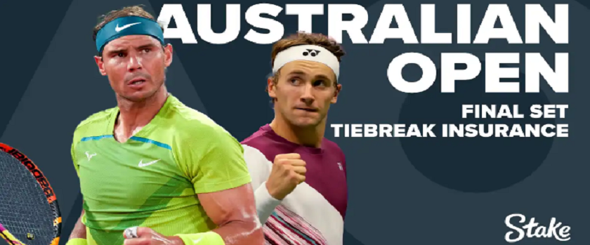 Stake Australian Open 2023 Final Set Tiebreak Insurance