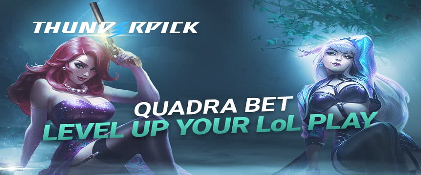 Thunderpick Quadra Bet Esports Promotion Rewards up to €75