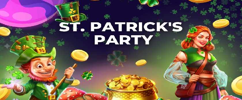 Crashino St. Patrick's Party Promotion