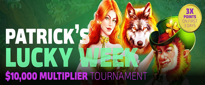 Duelbits Patrick's Lucky Week Tournament $10,000 Prize Pool