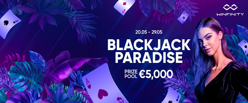 Megapari Blackjack Paradise Promotion €5,000 Prize Pool