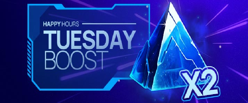 CoinSlotty Tuesday Boost Promotion