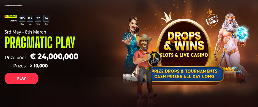 Yoju Casino Drops and Wins Promotion €24,000,000 Prize Pool