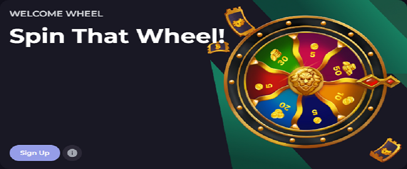 CryptoLeo Welcome Wheel