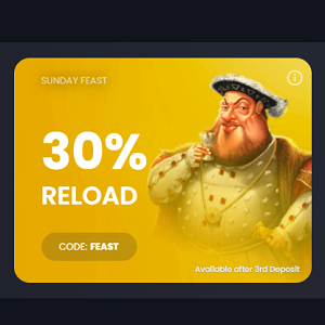 BitKingz 30% Sunday Reload Promotion