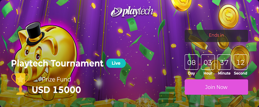 Crashino Playtech Tournament with a $15,000 Prize Pool