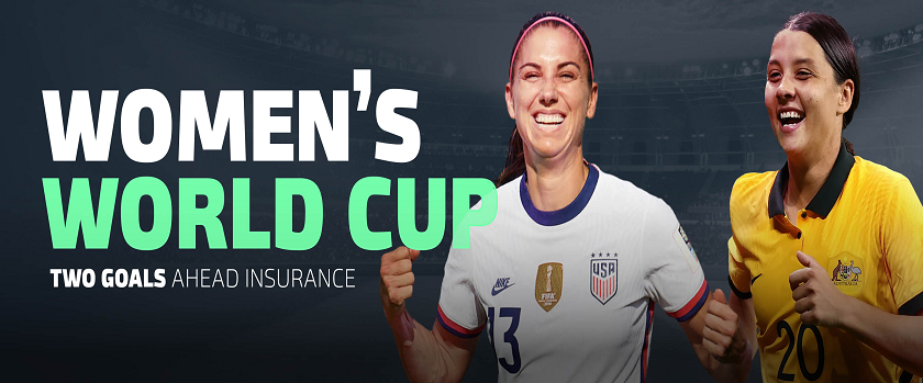Duelbits Women's World Cup Two Goals Ahead Insurance
