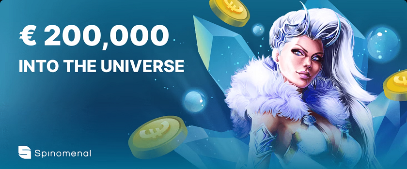 BC.Game Spinomenal's Into the Universe €200,000 Prize Pool