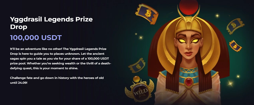 CryptoLeo Legends Prize Drop 100,000 USDT Prize Pool