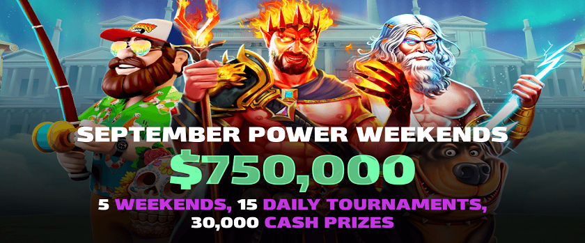 Duelbits September Power Weekends Promotion $750,000