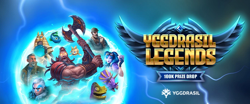 Vegaz Casino Yggdrasil Legends Promotion €100,000