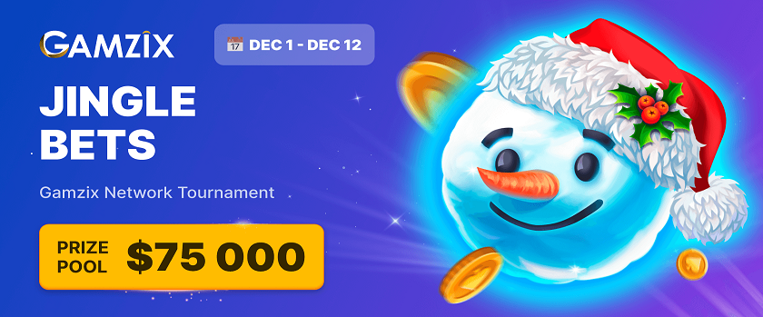 Coins.Game Jingle Bets Tournament $75,000 Prize Pool