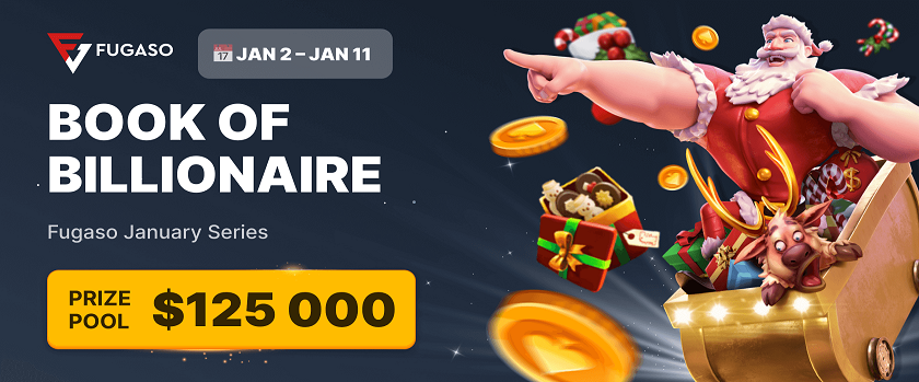 Coins.Game Fugaso's January Series $125,000 Prize Pool