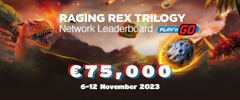 Haz Casino Raging Rex Tournament €75,000 Prize Pool