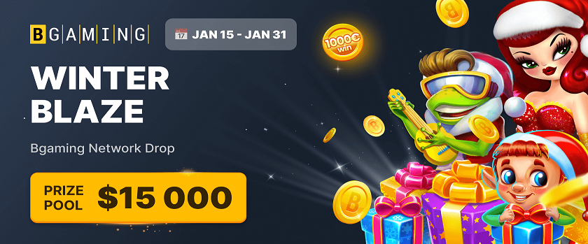 Coins.Game Winter Blaze Promotion $15,000 Prize Pool