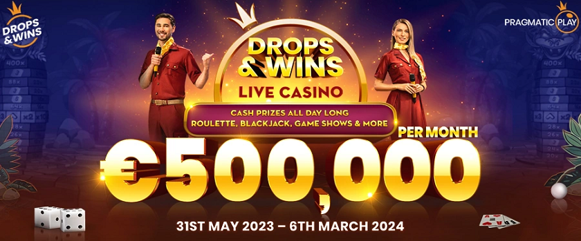 Haz Casino Drops and Wins Live Casino €500,000 Prize Pool