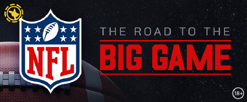 Roobet 100% NFL Comeback Bonus - The Road to the Big Game