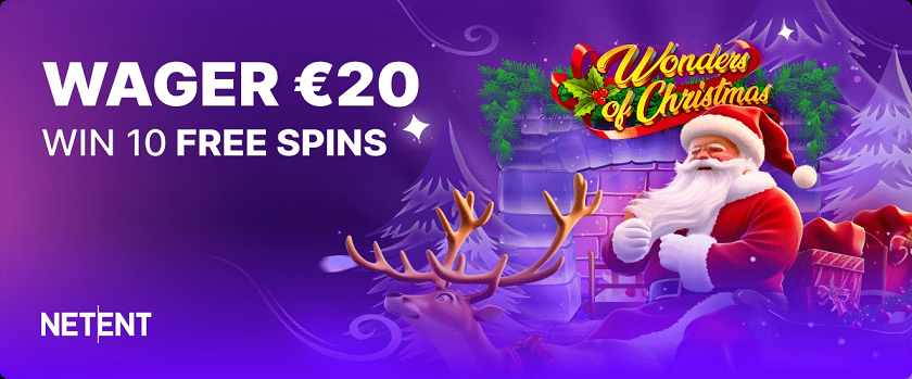 BC.Game Wonders of Christmas 10 Free Spins Promotion