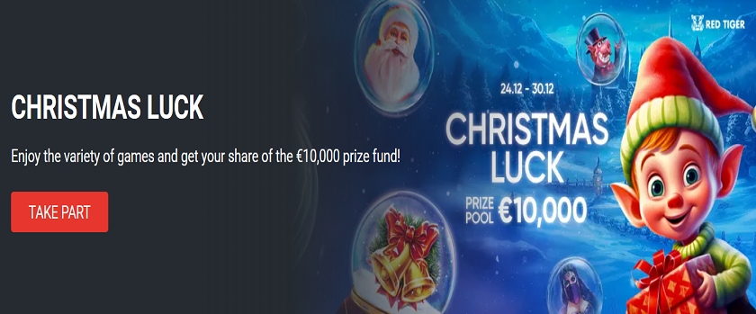 Megapari Christmas Luck Tournament €10,000 Prize Pool