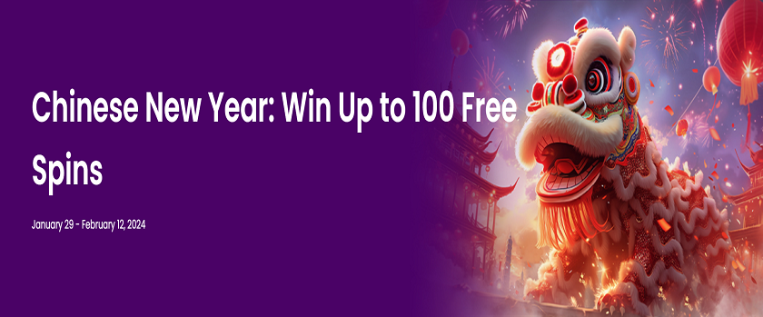 Trustdice Chinese New Year Bonus 100 Free Spins