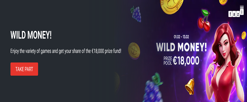 Megapari Wild Money Tournament €18,000 Prize Pool