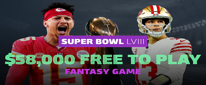 Duelbits Super Bowl Bonus - Fantasy Game $58,000 Prize Pool