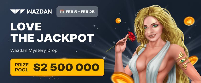 Coins.Game Love the Jackpot Promotion $2,500,000 Prize Pool