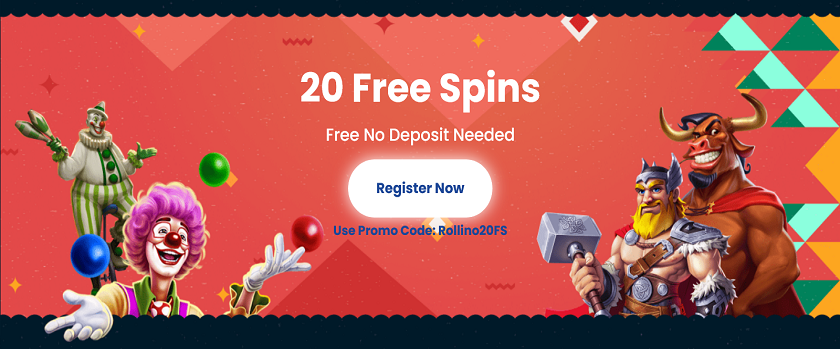 Rollino BitPunter Exclusive 20 Free Spins