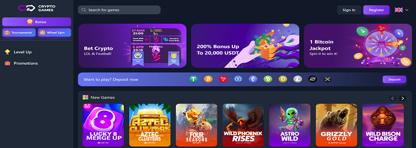 Crypto-Games Homepage