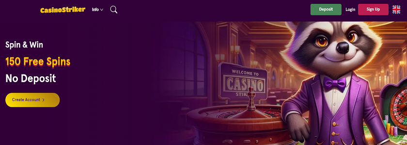 CasinoStriker Homepage