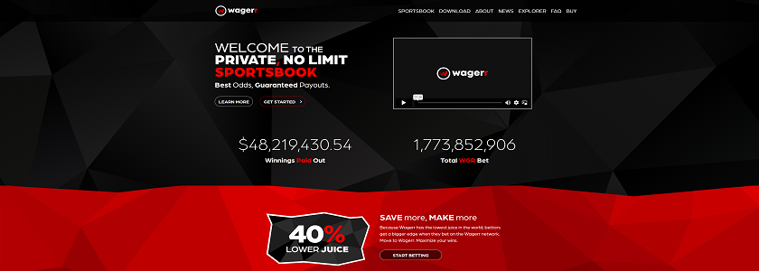 Wagerr Homepage