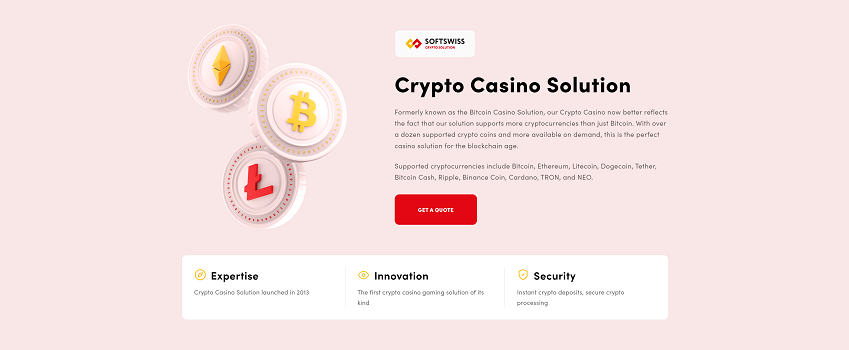 SoftSwiss Crypto Casino Solutions