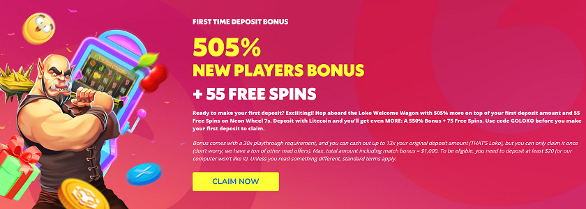 Crypto Loko Bonus Offers and Free Spins