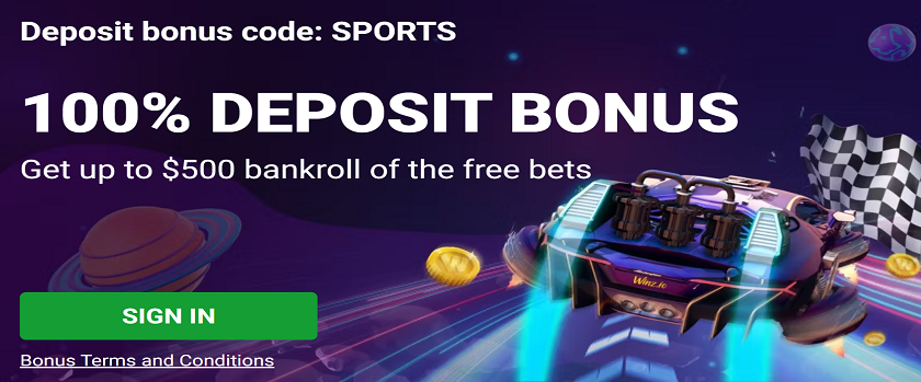 Winz.io 100% Sports Welcome Bonus