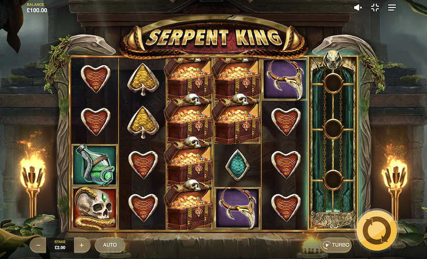 Serpent King Slot Ingame Image