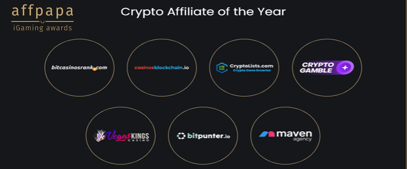 BitPunter Nominated Crypto Affiliate of the Year