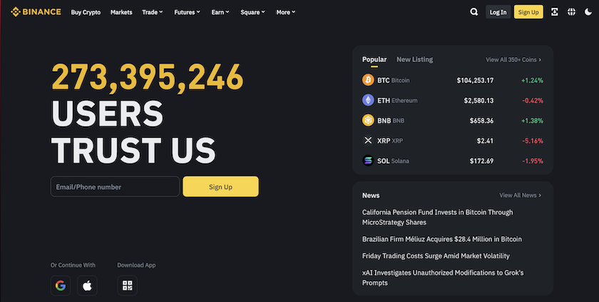 Binance Review Supported Platforms