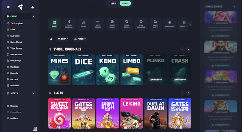 Is Thrill a Reliable Casino and Betting Site