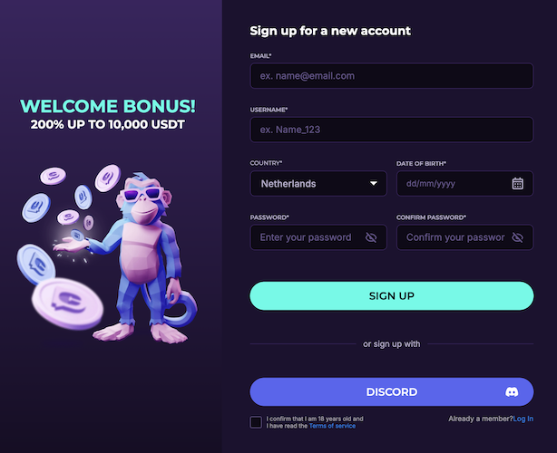 Can I Register Anonymously to Discasino