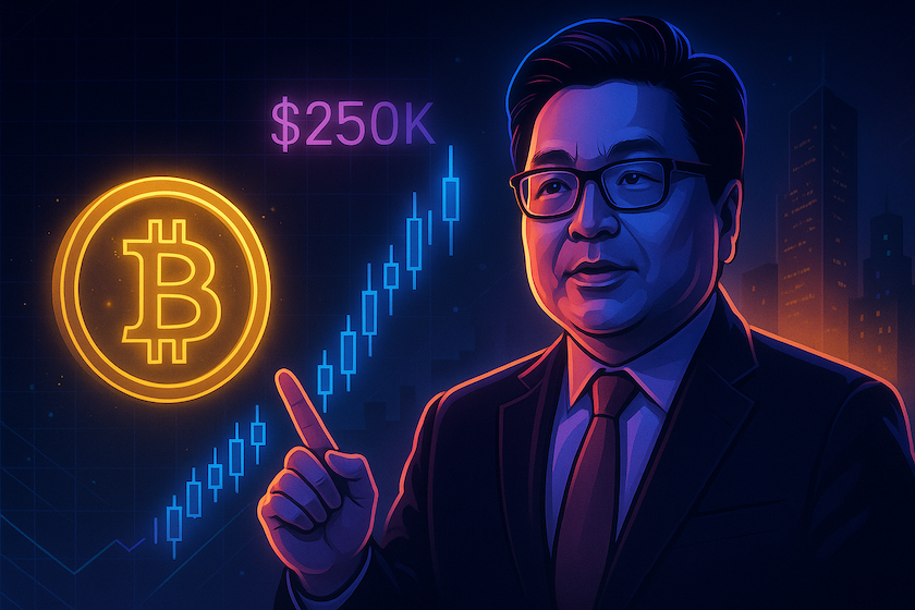 Bitcoin $250K Forecast: Tom Lee Stands Firm