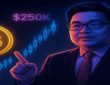 Bitcoin $250K Forecast: Tom Lee Stands Firm