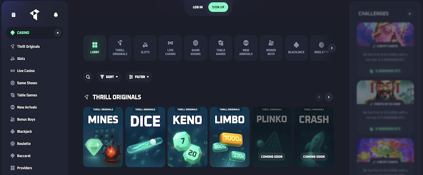 Thrill Casino Bonus Offers