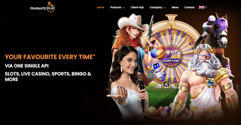 Pragmatic Play Homepage